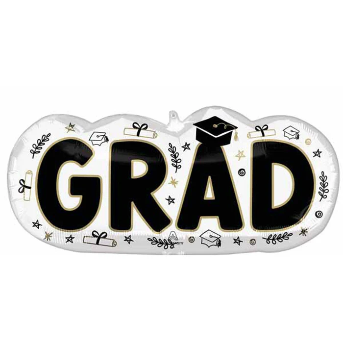30" Grad Supershape Balloon